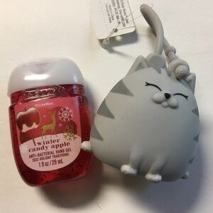 Bath & Body works pocketbac holder Cat new